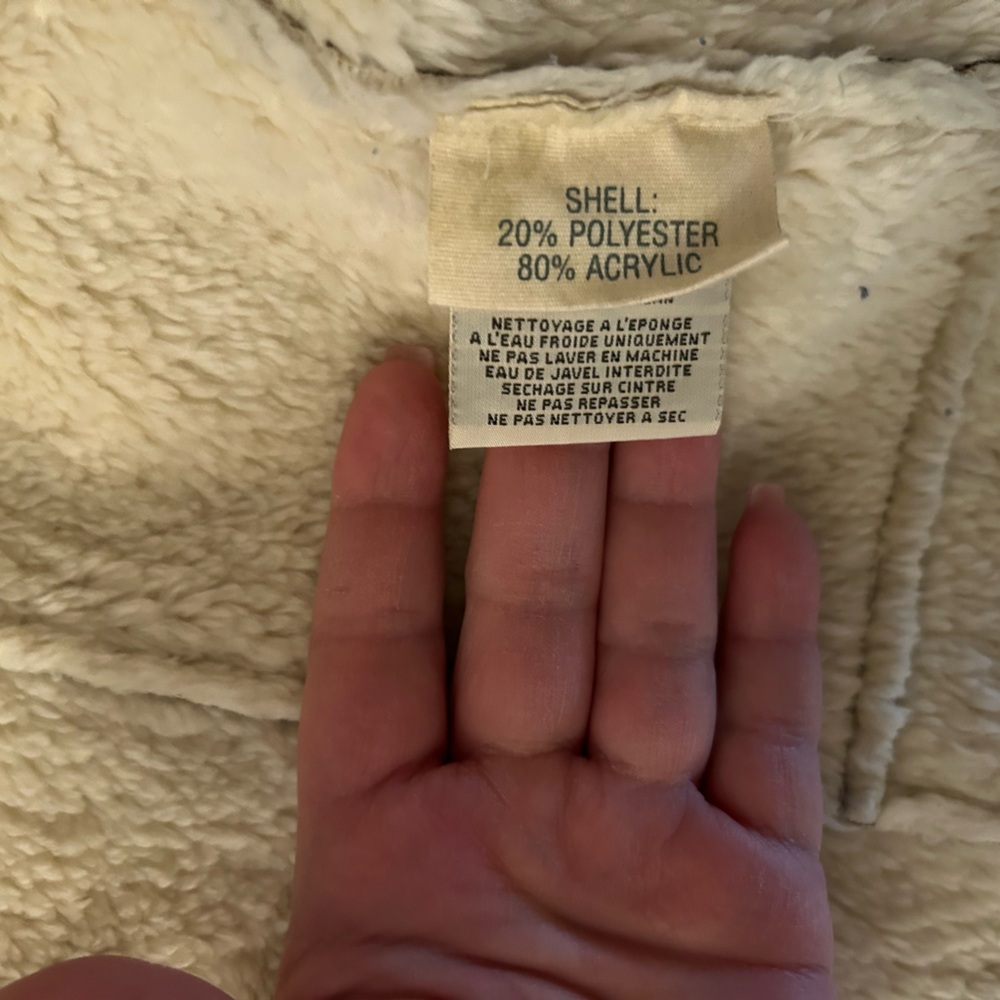 Stunning Ralph Lauren Denim & Supply
Faux Leather Sheepskin Moto Jacket Fits M-L - Picture 8 of 12